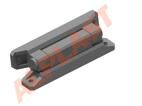 Dobradiça 110mm em polipropileno